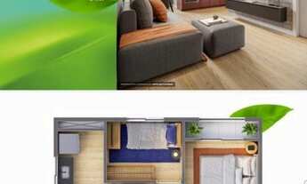 Imagem 3: Apartamento para venda com com 1 quarto e 2 quartos - OTIMA LOCALIZAÇÃO USE O FGTS ENTRAD