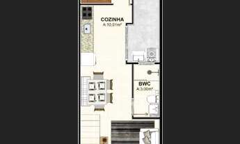 Imagem 6: Sobrado à venda, 110 m² por R$ 435.000,00 - Areias - São José/SC