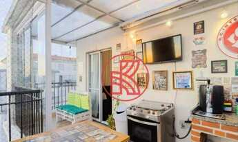 Imagem 7: Cobertura duplex com 3 dormitórios (2 suites) à venda, 120 m² por R$ 800.000 - Centro - Sã