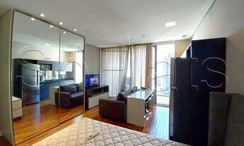 Imagem 2: Flat na Vila Olímpia, contendo 35m², 1 dormitório e 1 vaga a menos de 1 quarteirão da Av F