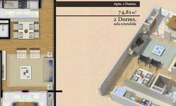 Imagem 6: Edifício Residencial para venda com 75 metros quadrados e 3 quartos em Centro - Itatiba