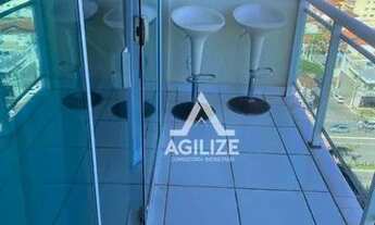 Imagem 2: Apartamento com 1 dormitório para alugar, 50 m² por R$ 2.318/mês - Granja dos Cavaleiros