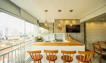 Imagem 2: Apartamento com Varanda Gourmet no tatuapé