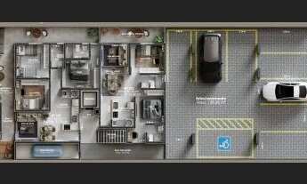 Imagem 4: Apartamento Térreo no Altiplano Cabo Branco com 3 quartos, sendo 1 suíte