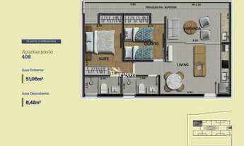 Imagem 7: Apartamento com 2 quartos sendo 1 suíte a venda no Bairro Granbery em Juiz de Fora