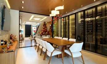 Imagem 4: Casa Nova de Alto Padrão no Condomínio Bosque Imperial, 4 suítes, Mobiliada