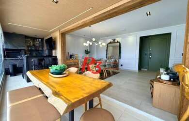 Imagem 6: Apartamento com 3 dormitórios à venda, 131 m² por R$ 2.340.000,00 - Gonzaga - Santos/SP