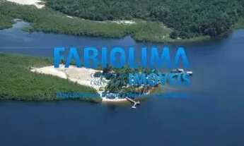 Imagem: Ilha particular na Barra do Paraguaçu