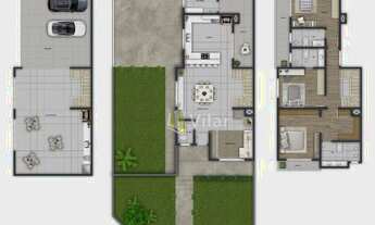 Imagem 5: Sobrado com 3 dormitórios à venda, 189 m² por R$ 749.900,00 - Boa Vista - Curitiba/PR