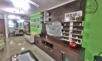 Imagem 3: Apartamento tres suites,mobiliado com vista para o mar em Guilhermina - Praia Grande - SP