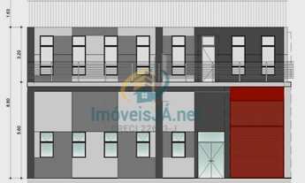 Imagem 4: Galpão c/ Área total (locável) módulo C:809,84 m²,Área de piso (armazenagem):594,10m²,Áre
