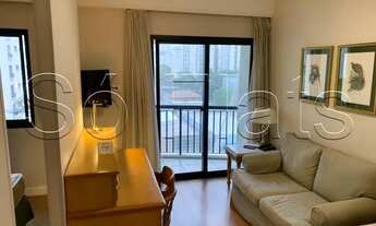 Imagem 1: Flat disponível para locação em Moema, próximo a Avenida Ibirapuera e Avenida Indianópolis