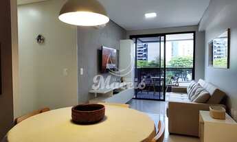 Imagem 3: Quarto e sala mobiliado no novo edifício conceito de Maceió