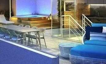 Imagem 4: Cobertura mobililiada e decorada na Praia do Cal