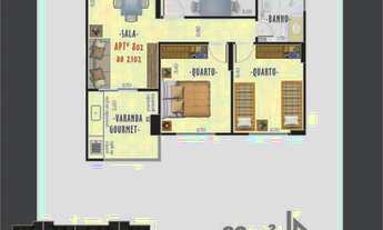 Imagem 4: Apartamento 02 quartos no São Mateus com elevador e garagem