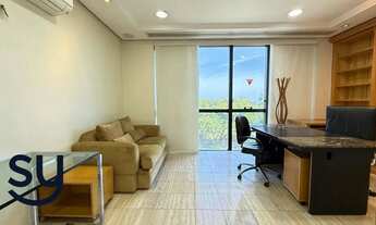 Imagem 2: Sala mobiliada para locação na Av. Praia de Belas