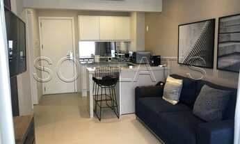 Imagem: Flat para aluguel tem 46 m² com 1 quarto