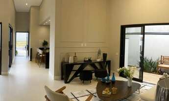 Imagem 3: Casa térrea exclusiva, 3 suítes, projeto diferenciado, cond. Maria Jose, Indaiatuba SP