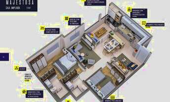 Imagem 4: Apartamento à venda, 70 m² por R$ 435.587,92 - Parque Industrial - São José dos Campos/SP