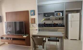 Imagem 5: Apartamento mobiliado para locação, 01 suíte, 01 vaga, lavabo e varanda gourmet, Jardim do