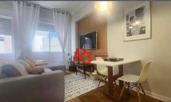 Imagem 2: Apartamento à venda, 45 m² por R$ 450.000,00 - Ponta da Praia - Santos/SP