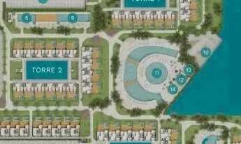 Imagem 3: Bloco 5 resort com 4 qrts beira mar