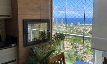 Imagem 5: Apartamento à Venda 3/4 sendo 1 suíte 110 m2 vista mar no Platno Greenville Patamares