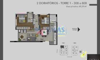 Imagem 5: APTO DE 02 DORMITÓRIOS