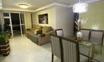 Imagem 2: Luxuoso Apartamento 130m² Frente Varandão Gourmet / 3 qts (1 suíte) / Dependência - 3 vaga