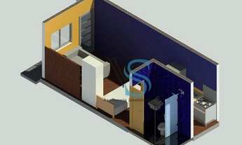 Imagem: Kitnet com 1 dormitório à venda, 21 m²