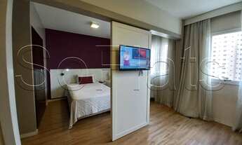 Imagem 4: Flat Condomínio Metrópolis para locação com 32m² contendo 1 dormitório e 1 vaga de garagem