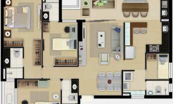 Imagem 6: Apartamento para venda com 119 metros quadrados com 3 quartos em Meireles - Fortaleza - CE