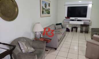 Imagem 4: Apartamento com 3 dormitórios à venda, 102 m² por R$ 745.000,00 - Gonzaga - Santos/SP