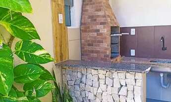 Imagem 5: Duplex mobiliado 3/4, sendo 01 suíte, 04 banheiros, área gourmet, cozinha planejada, em St