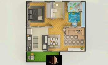 Imagem 3: Apartamento financiado minha casa minha vida - Águas Lindas