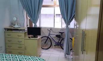 Imagem 7: Sala Living na quadra da Praia na Ponta da Praia em Santos