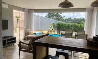 Imagem 2: Casa com 4 dormitórios para alugar, 396 m² - Morada das Flores (Aldeia da Serra) - Santan