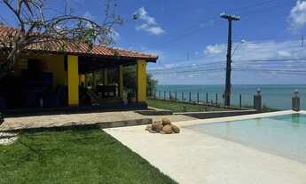 Imagem 4: JAPARATINGA (AL) - CASA sendo 7 suítes, 10 vagas, pé na areia, frente mar. São 450m²