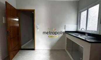 Imagem 3: Apartamento com 1 dormitório para alugar, 26 m² por R$ 1.336,38/mês - Utinga - Santo André