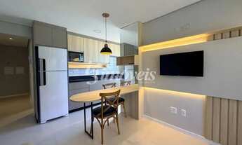 Imagem 2: Apartamento para locação anual, totalmente mobiliado, 1 quarto, 1 vaga de garagem privativ