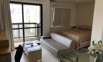 Imagem 4: Flat Espaço Alpha na Vila Olímpia para locação com 40m² contendo 1 dormitório e 1 vaga de