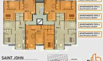 Imagem: Apartamento para venda com 64 metros quadrados