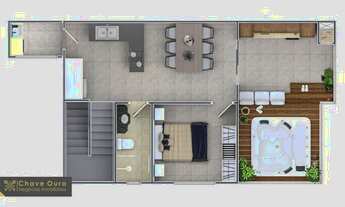 Imagem 3: Apartamento Duplex à venda, 197 m² por R$ 1.160.000,00 - Claudete - Cascavel/PR