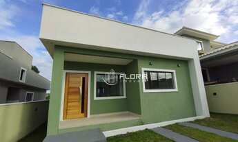 Imagem 3: Casa no Royal Garden com 3 dormitórios à venda, 99 m² por R$ 470.000 - Pindobas - Maricá/R