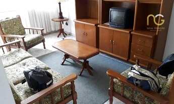 Imagem 1: Apartamento com 1 dormitório à venda, 56 m² por R$ 250.000,00 - Caiçara - Praia Grande/SP