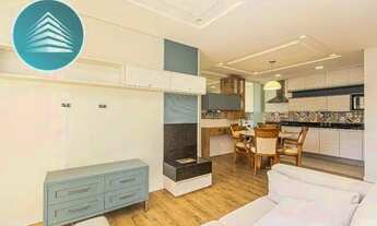 Imagem 6: Apartamento com 3 dormitórios para alugar, 73 m² por R$ 3.557,35/mês - Santa Quitéria - Cu