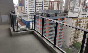 Imagem 1: Apartamento para aluguel possui 54 metros quadrados com 1 quarto em Boqueirão - Santos - S