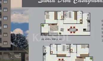 Imagem 3: RESIDENCIAL SIBILA DIVA CASAGRANDE - ALTO ALEGRE 1 SUÍTE + 1 QUARTO