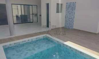 Imagem 2: Casa Térrea - Nova - Caçapava - Condomínio Terras do Vale - 3 Dormitórios - Piscina - Chur