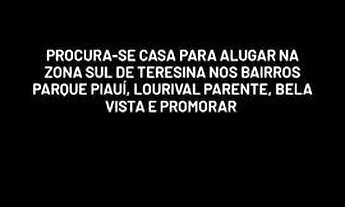 Imagem: Procura-se casa de aluguel